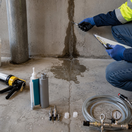 Concrete Leak Repair Methods for Cracks, Joints and Penetrations