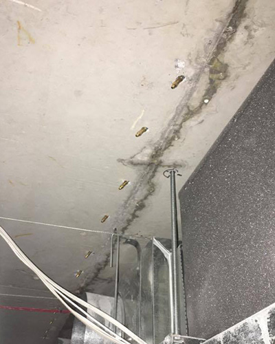 Chemical Injection Around Construction Joints