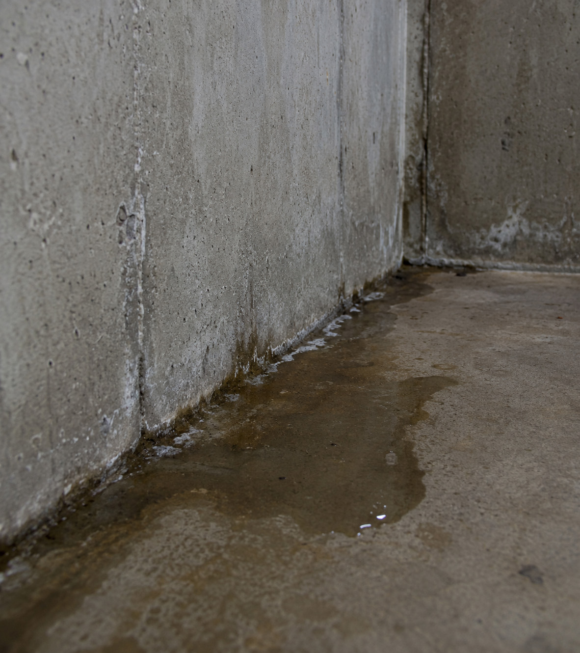 Waterproofing When the Outside of the Wall Cannot Be Reached