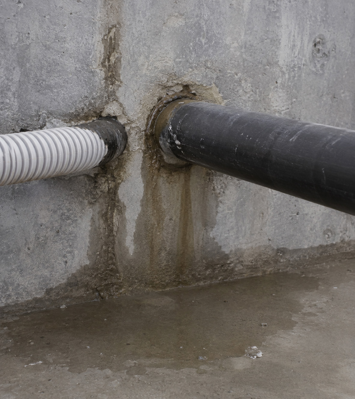 leaks around basement penetrations gold coast